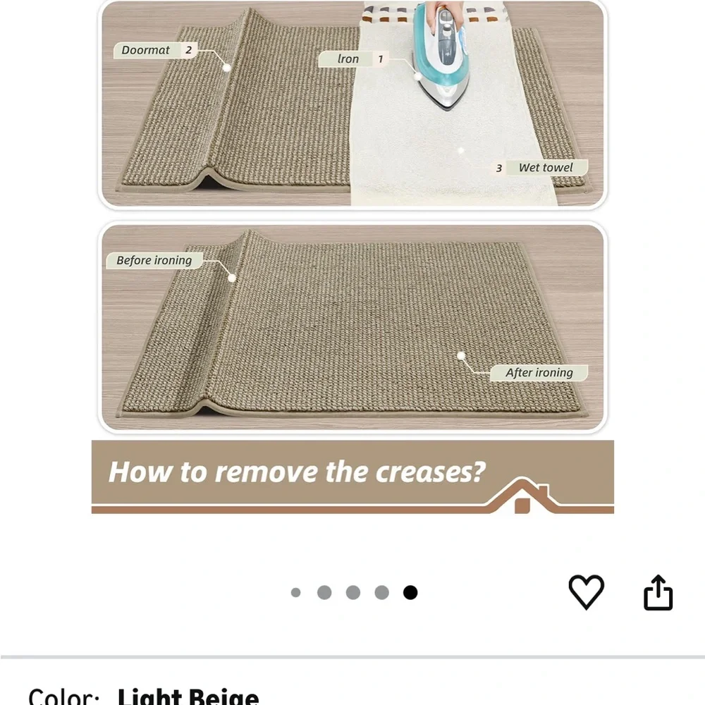 Low-Profile Textured Rug 2’x3’ (A272)